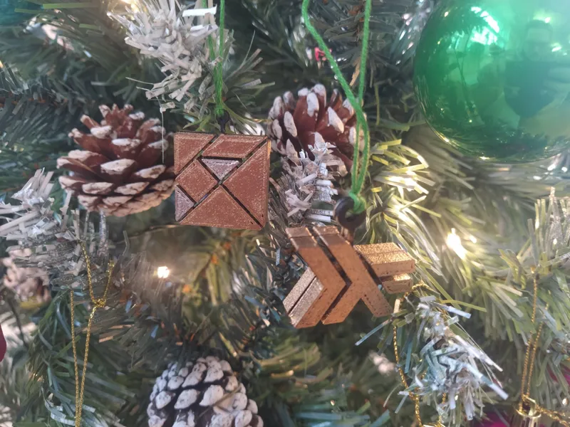 Programming Language Christmas Tree Ornaments
