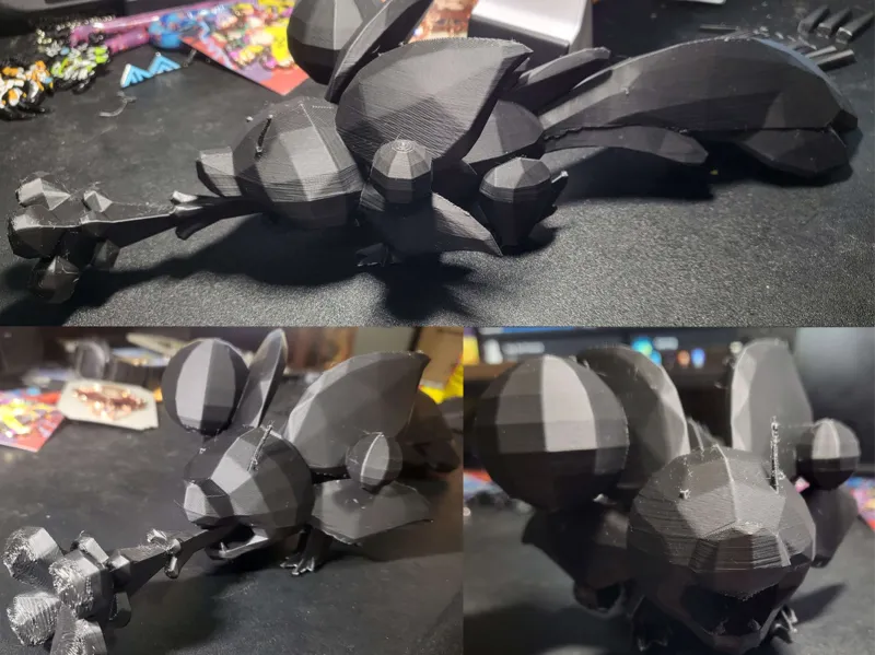 Plush Mizutsune from Monster Hunter Rise