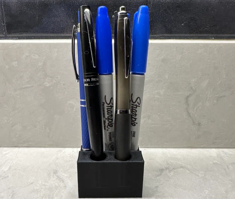 Pen/sharpie holder