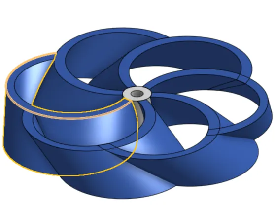 6 blade Toroidal Propeller
