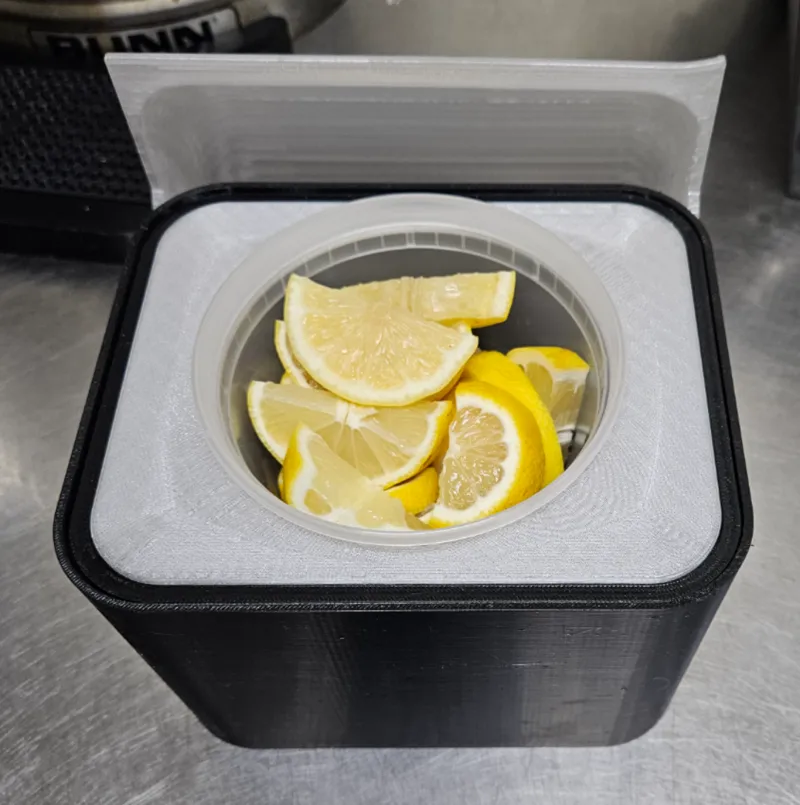 Ice Cooled Condiment Serving Tray (For restaurant)