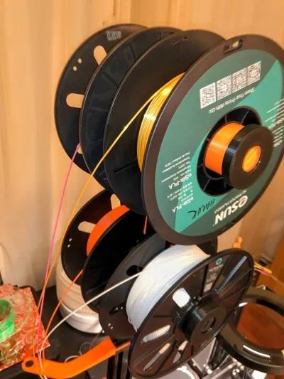 QUADRUPLE SPOOL HOLDER FOR ENDER 3 SERIES (P-I-P)