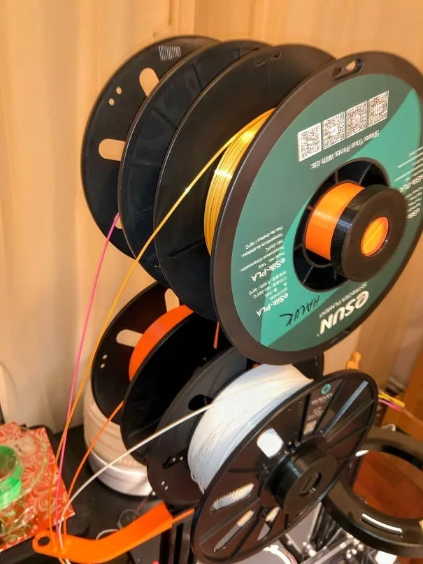 QUADRUPLE SPOOL HOLDER FOR ENDER 3 SERIES (P-I-P)