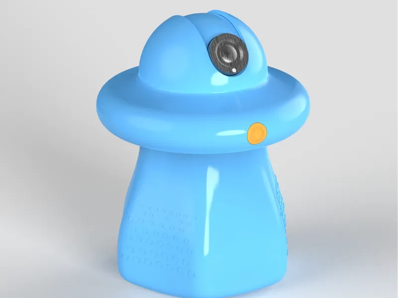 水母仿生模型摄像头