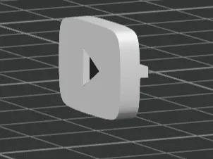 Letter Board YouTube Logo
