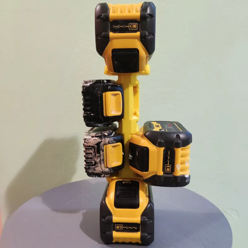 6 Dewalt Battery Holder