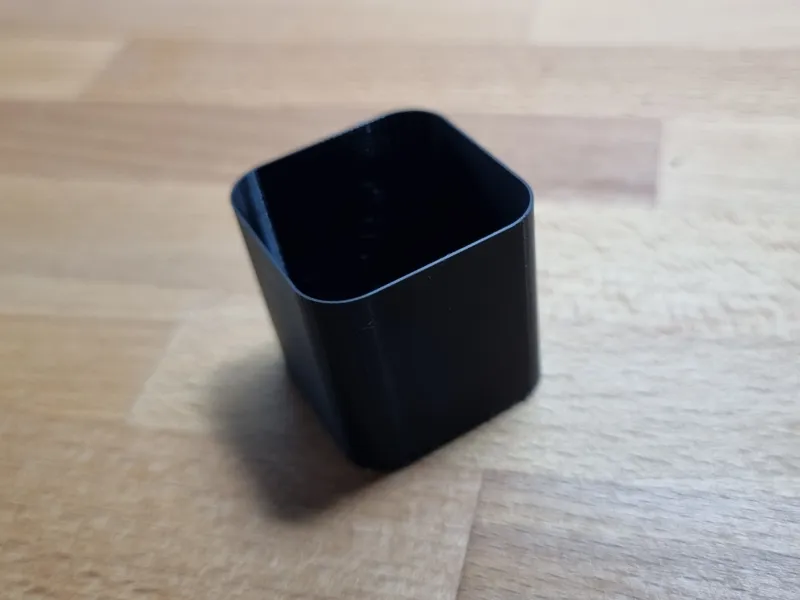 Calibration cube 30mm with flow test