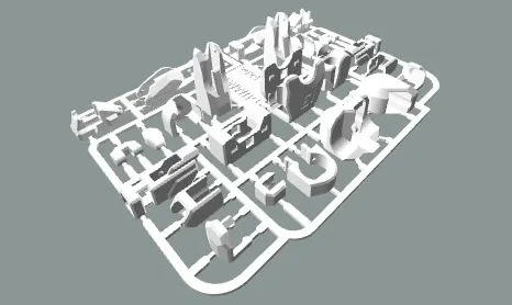 Manichino per artisti da stampare in 3d