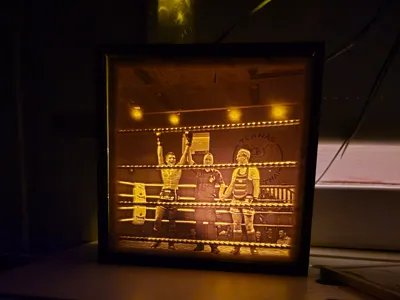 lightbox for lithophane (100x100mm)