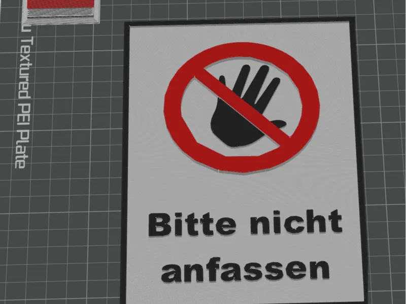 bitte nicht anfassen