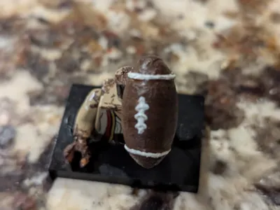 miniature brick football