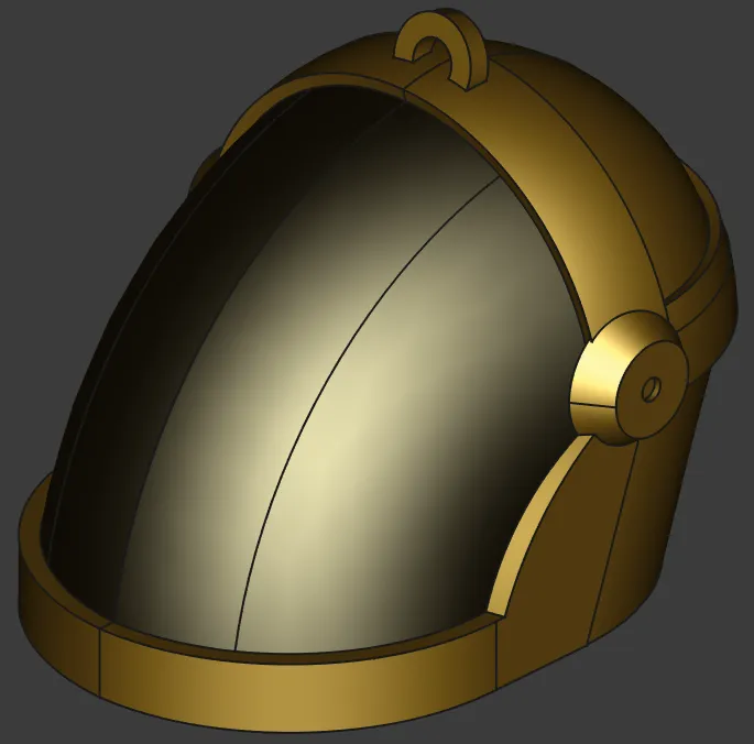 Colguije de casco inspirado en Daft Punk