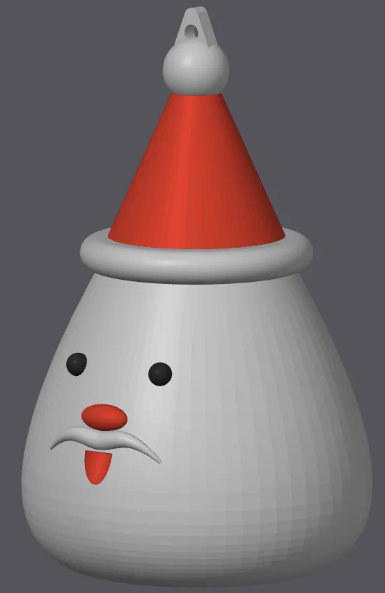Esfera de santa claus