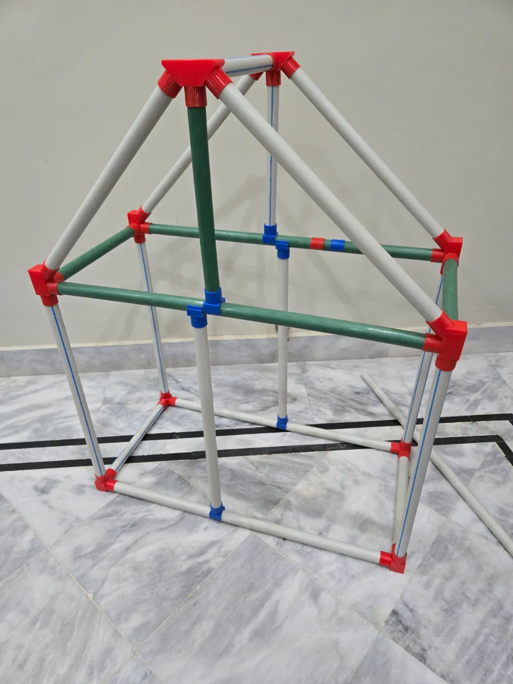 Pvc Frame Structures Build Structure for PVC Pipe 20mm for Greenhouse by asif mumtaz ...