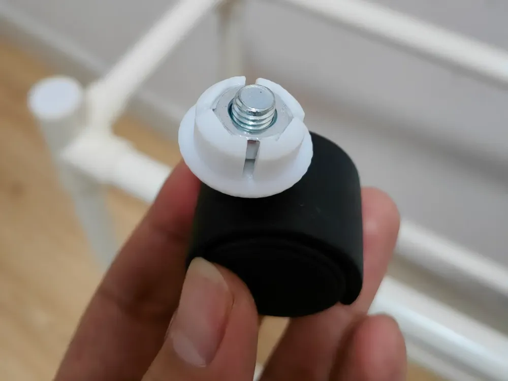 DIY PVC Pipe Filament Rack Accessories - Free 3D Print Model - MakerWorld