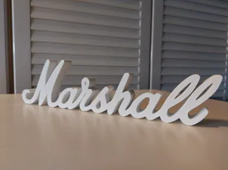 Marshall amp guitar logo