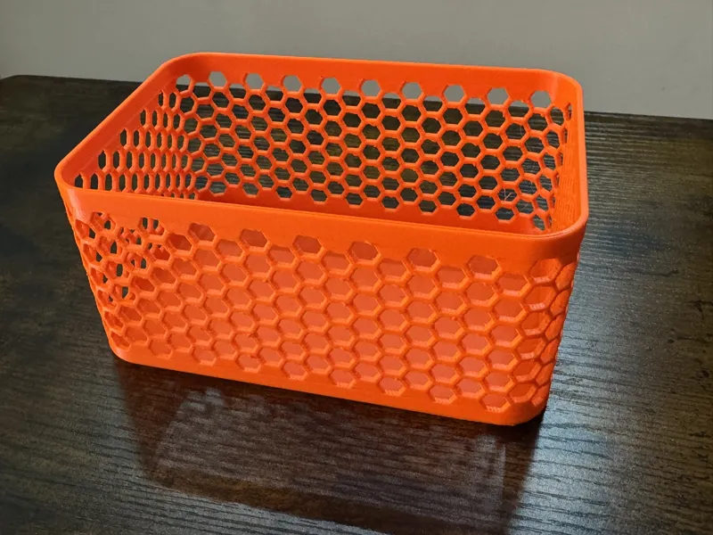 Filament waste container, poop basket 