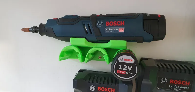 Bosch 10,8 - 12 V Battery Mount and GRO-Holder