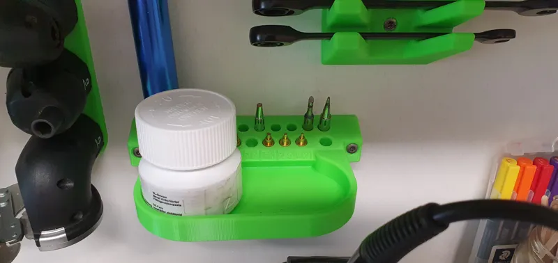 tool holder solder station for inserts M2 - M8