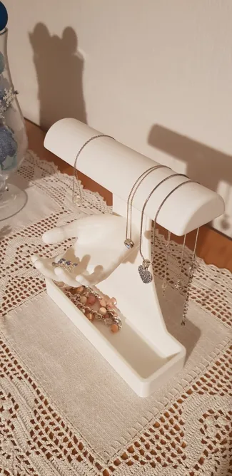 Jewellery Stand with Hand and Box