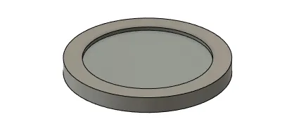 1 euro trolly coin - official measurements