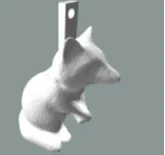 racoon ornament