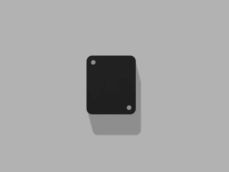 Flat Blank Panel for Rackmounting