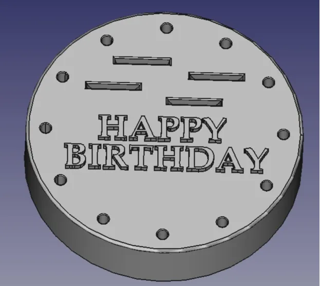 Dort 3 s darováním peněz - HAPPY BIRTHDAY