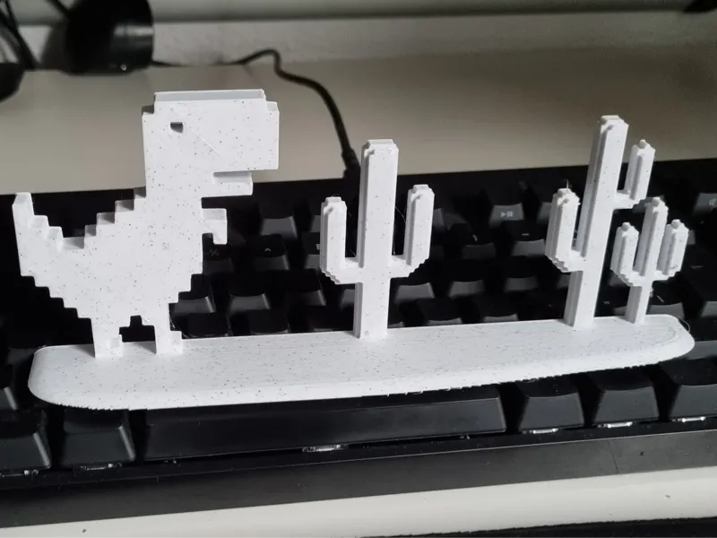 Google Chrome Dino decoration