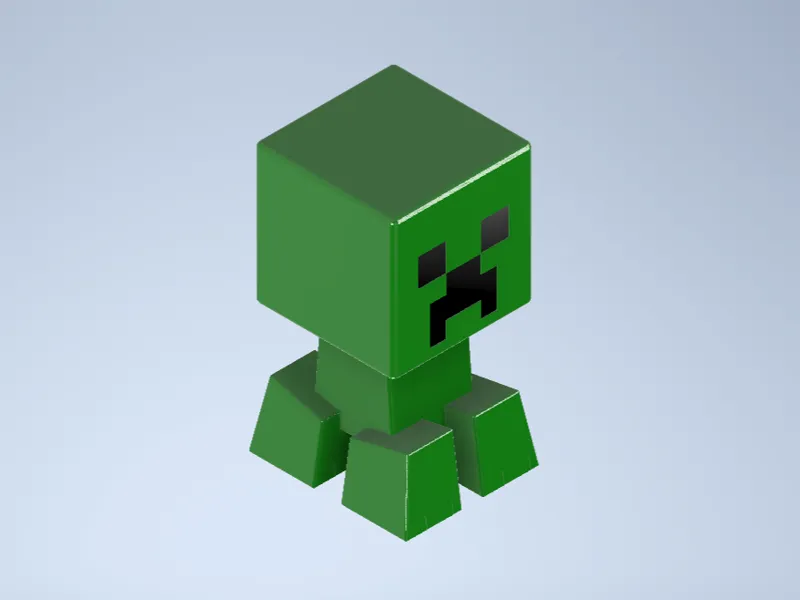 Small Creeper Figurine