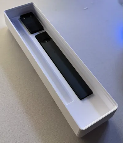 gridfinity Juul pen storage wit cover 