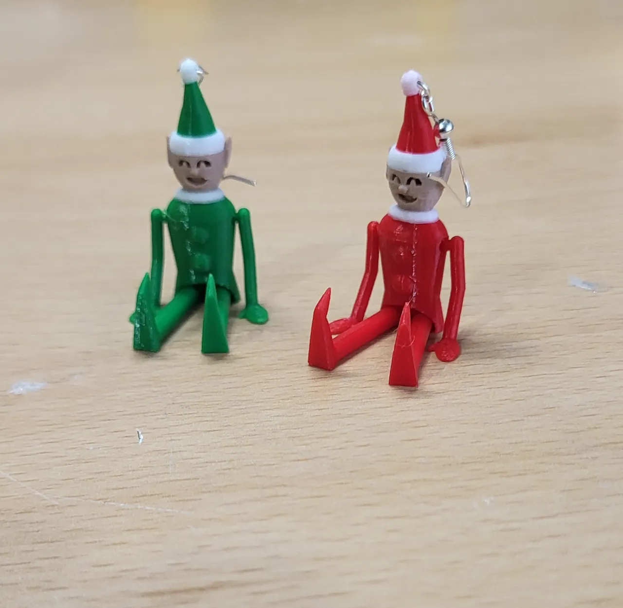 Elf earrings view 2