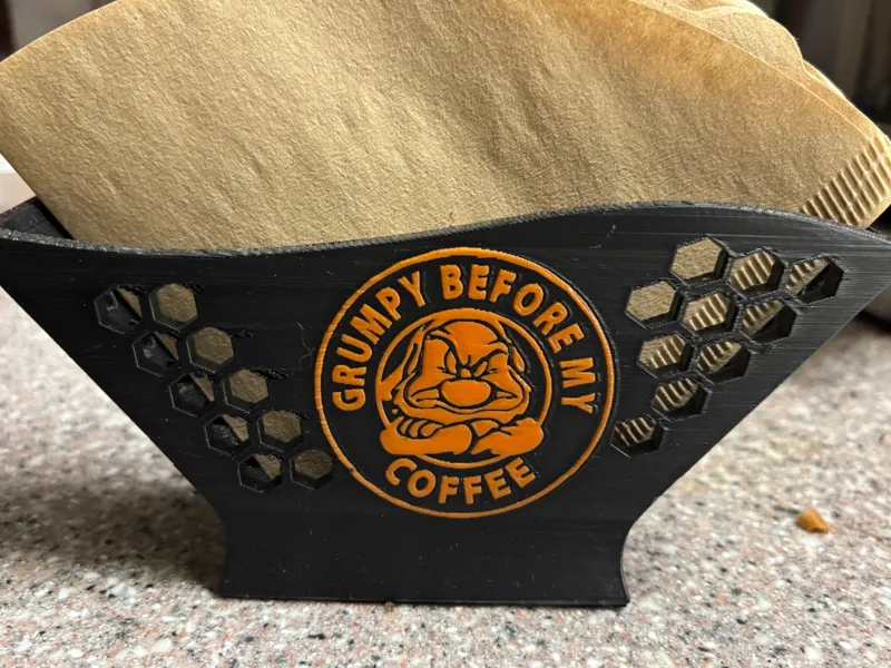 Grumpy Coffee Filter holder size 4