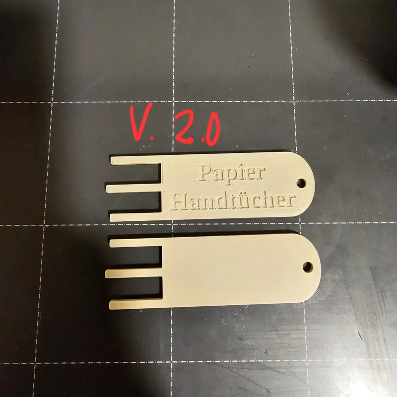 Papierhandtuchspender Schlüssel