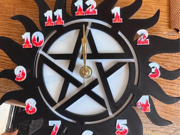 super natural clock