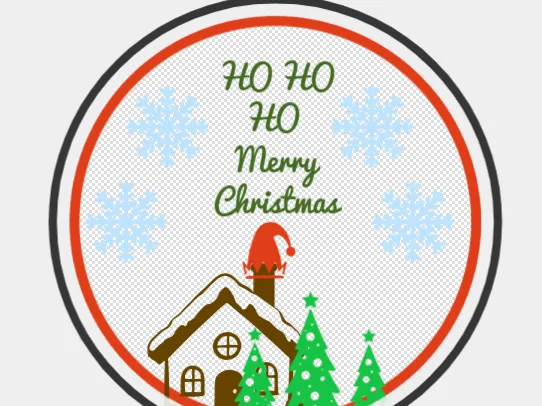 HO HO HO ORNAMENT 