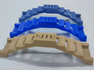 A simple model of a small bridge, a small souvenir for a structural competition