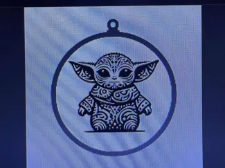 Yoda ornament