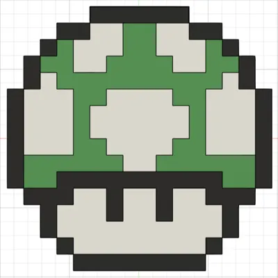 Mario Mushroom Coaster/Home Decor