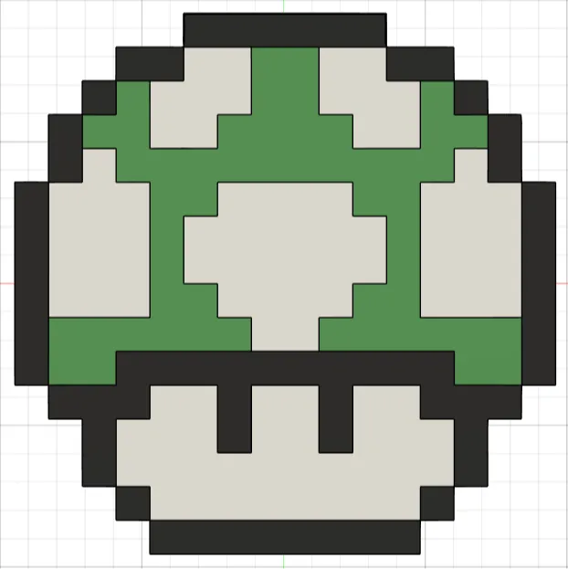 Mario Mushroom Coaster/Home Decor