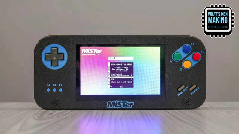 DIY MiSTer Handheld - Model 01 (DMH-01)