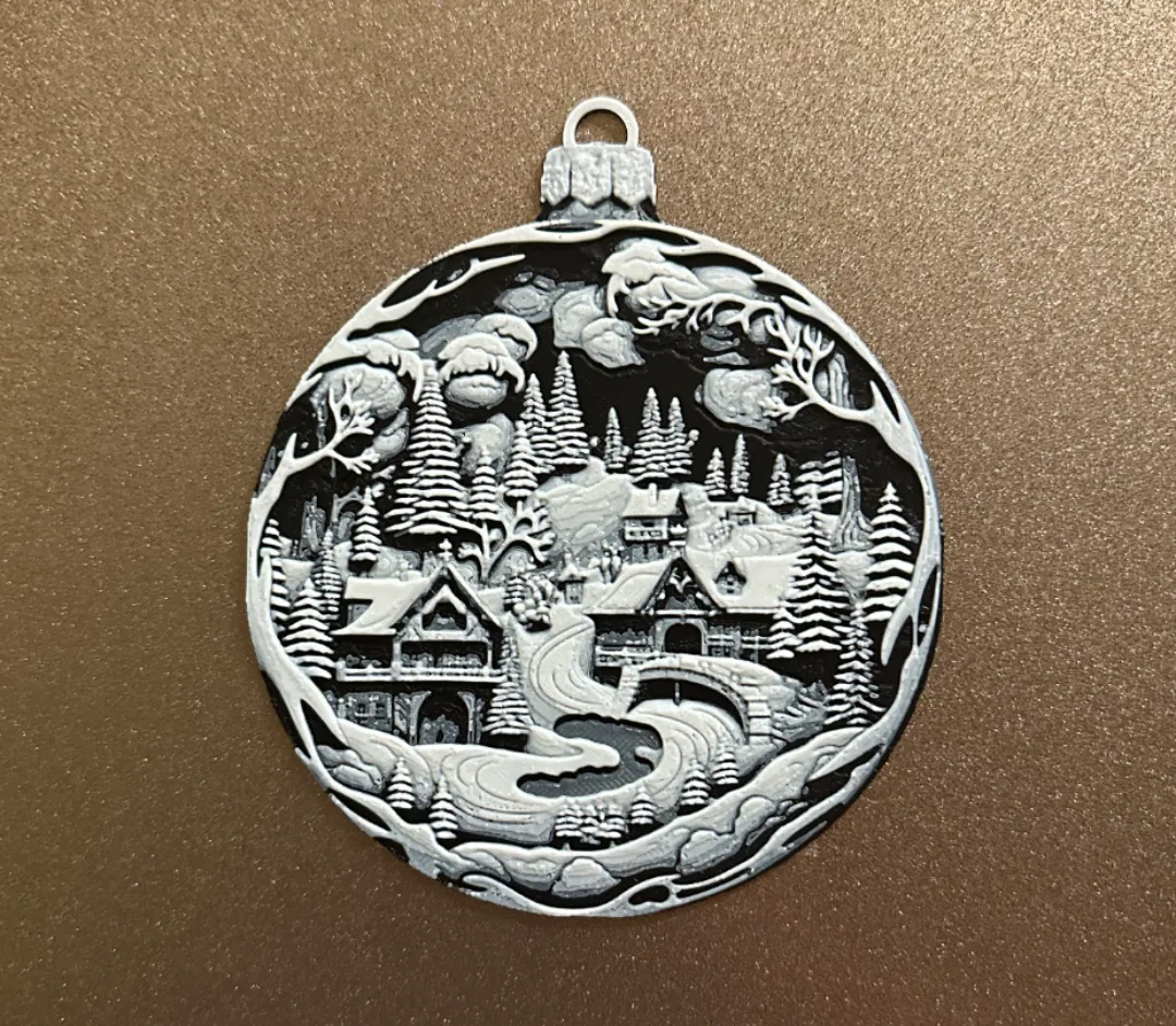 Christmas Tree Bauble Decoration