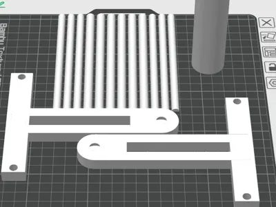 3kg filament rack (assembly required, pause to embed 608ZZ bearings then continue printing)