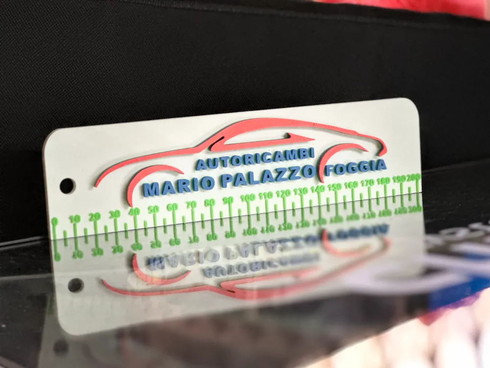 Custom ruler by GustavoMakerWorld: Download Free 3D Models