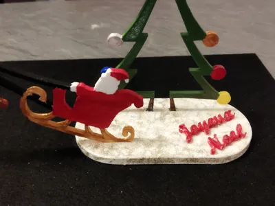 Santa's sleigh