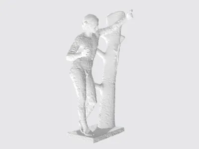 Apollo with lizard statue