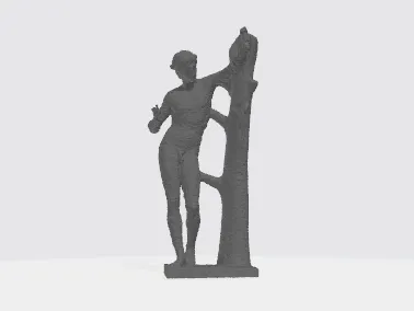 Apollo with lizard statue v.2