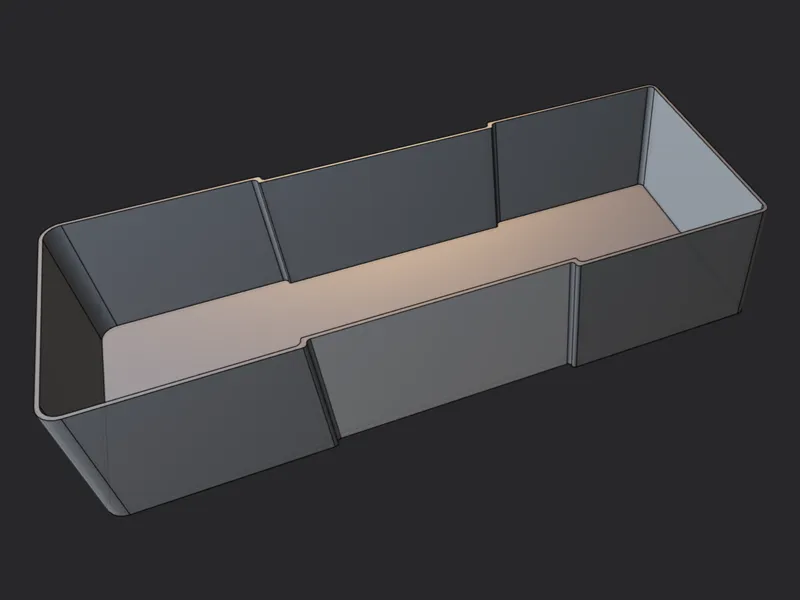 Empty subdivider for smallest Raaco slide