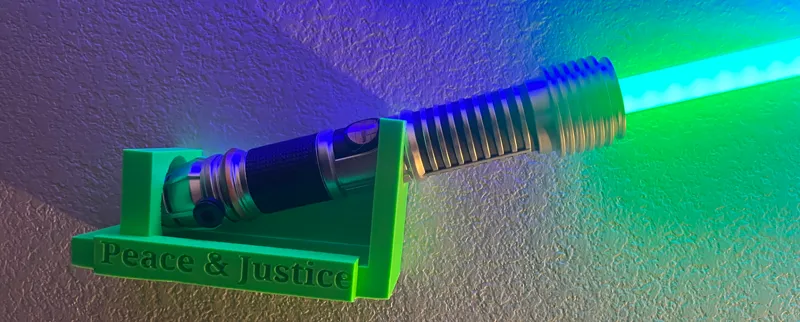 Stars Wars light Saber Wall mount