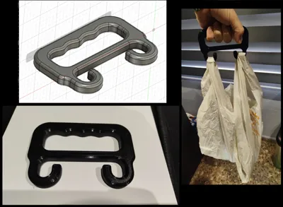 Shopping Bags Hook - Gancho para bolsas de compra